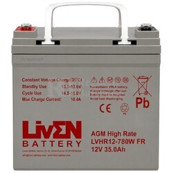 Bater�a 12 Voltios 35 Amperios LVHR12-780W | Liven Battery
